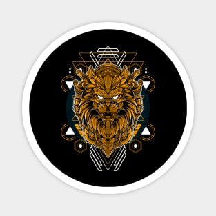 Golden Lion / Urban Streetwear / Lion Magnet